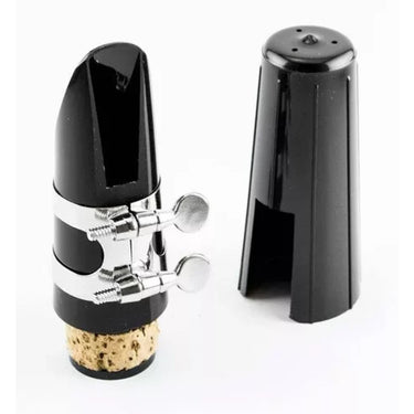 Boquilla Silvertone Slbq014 Para Clarinete Requinto Con Abrazadera Y Tapaboquilla